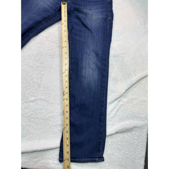 Dear John Blaire High Rise Straight 5-Pocket Blue Jeans Med Wash Women Size 28 - Picture 6 of 12